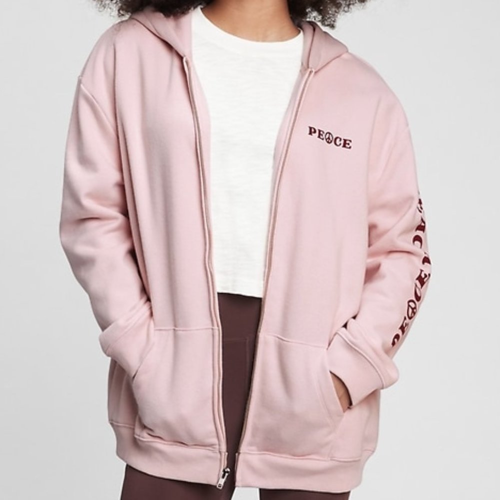 GAP P.A.C.E. Teen Oversized Tunic Hoodie Sweatshirt